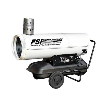 Fsi F-HVF2101 - Oil Indirect Fired Air Heater, 160400 Btu H, 120 VAC