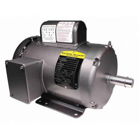 Baldor-Reliance L3510TM - Capacitor-Start/Run General Purpose Motor, 1 hp HP, 115/230 V AC Voltage, 143 T Frame