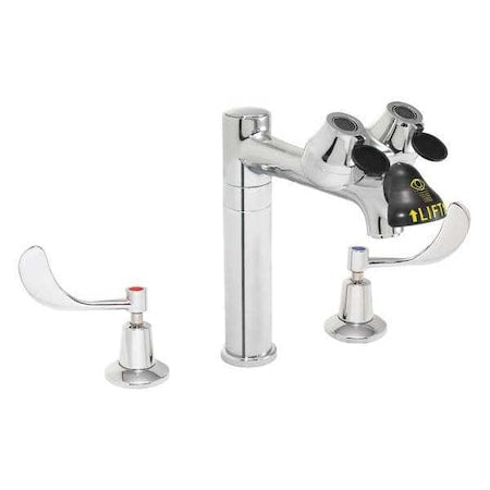 Speakman SEF-1801-8 - Eyewash/Faucet Combination, Counter Mounted, 10.0 H., 16.0 W