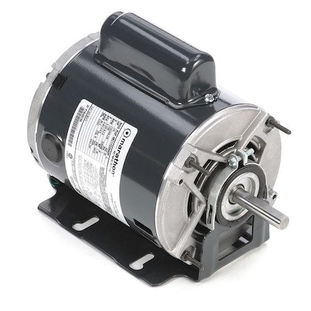 Leeson 048C17D2042 - Fan and Blower Motor, Capacitor-Start, 1/4 HP, 115/208-230 V AC, 1,725 Nameplate RPM, 48 Y Frame