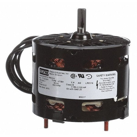 Fasco D107 - HVAC 3.3 In Motor,1/115 HP,208-240 V,CCW