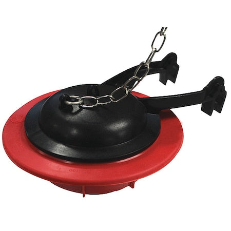 Korky 2023BP - Flapper, For Use with Toto, Rubber, Red