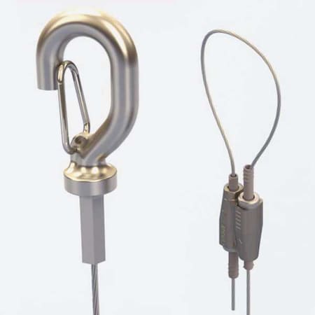 Nvent Caddy SLK2L3R2 - Speed Link,Wire/Fastener,9.9ft Cable,PK2