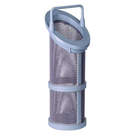 Hayward Flow Control BS12001/16 - Replacement Basket, PVC, Fits 1-1/4"-2" SB/DB, 1/16" Perforations