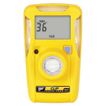 Honeywell Bw BWC3-H - Single-Gas Detector, Audible, Vibrating, Visual, 3 yr Battery Life