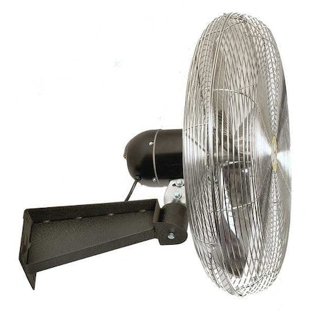 Airmaster Fan 37144 - Standard Duty Air Circulator, Wall Mount, 24 in Blade Dia, 115 V, 3,325/4,556/5,588 cfm