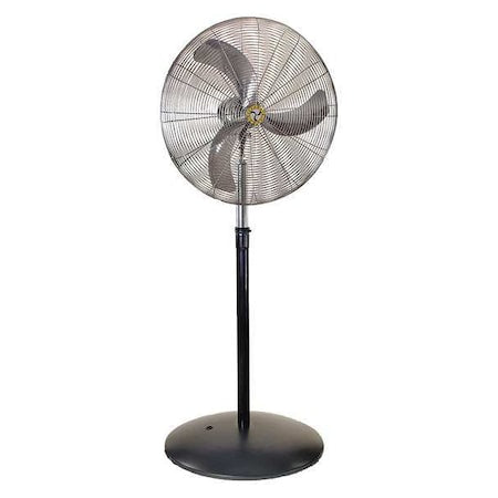Airmaster Fan 20898 - Standard Duty Air Circulator, Pedestal Mount, 20 in Blade Dia, 115 V, 1,657/2,060/3,100 cfm