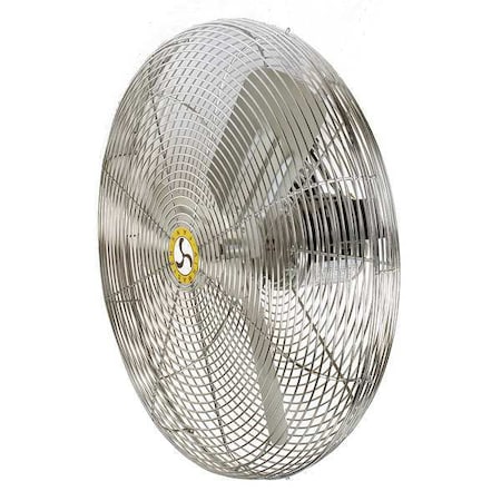 Airmaster Fan 71590 - Standard Duty Air Circulator, 24 in Blade Dia, 115 V, 2,460/3,460/4,400 cfm, Non-Oscillating