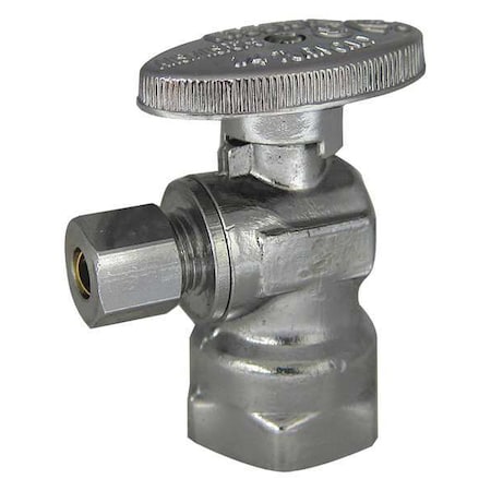 Kissler 88-9360 - Angle Stop Valve, Brass, FIP, 1/2 in.
