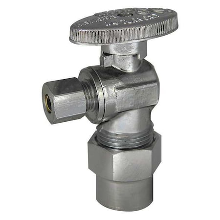 Kissler 88-9385 - Angle Stop Valve, Brass, CPVC, 1/2 in.