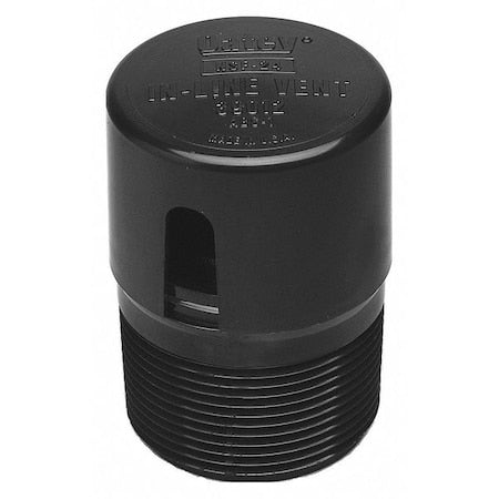 Oatey 39012 - Plain In-Line Vent,ABS