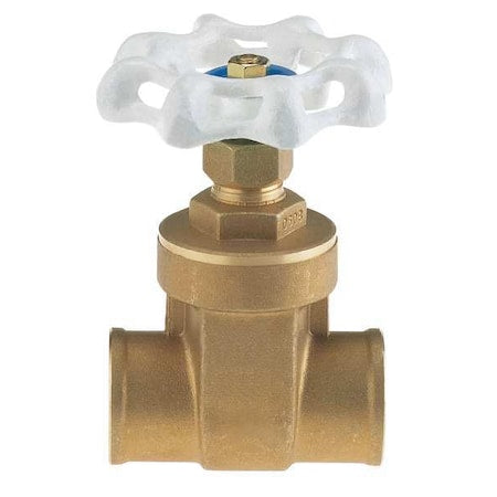 Milwaukee Valve UP668 1" - Gate Valve,1 In.,Solder,Low Lead Brass