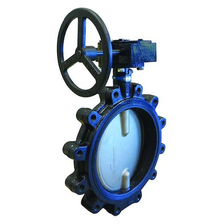 Milwaukee Valve ML-333E 12 - Butterfly Valve,Lug Style,Size 12 In