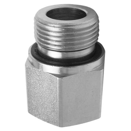 Parker RI3/8EDX1/4CF - Carbon Steel,Straight,3/8"BSPPx1/4"BSPP
