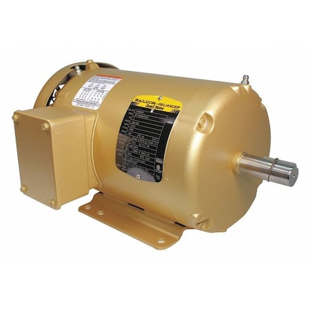 Baldor-Reliance EM3555T - Three-Phase General Purpose Motor, 2 HP, 145 T Frame, 208-230/460 V AC Voltage, 3490 rpm Nameplate RPM