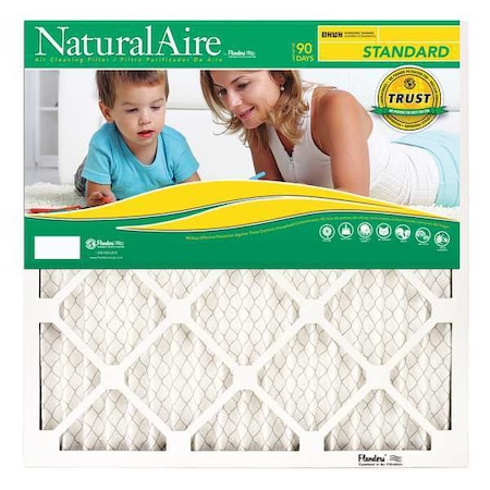 Naturalaire 84858.012020 - Standard Capacity Pleated Filter, 20"x20"x1", MERV 8