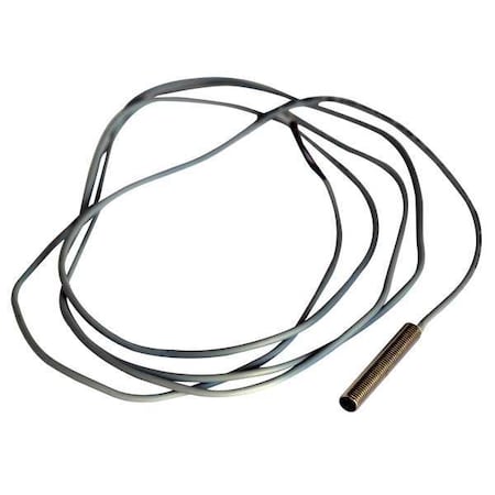 Eaton E57-08GU02-G - Cylindrical, Inductive Proximity Sensor, 8 mm Dia., Brass, 2 m, Bare Wire, 3 Wires, Unshielded
