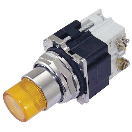 Eaton 10250T476C23-51 - Illum Push Button,Full Voltage,Yellow,1 NC