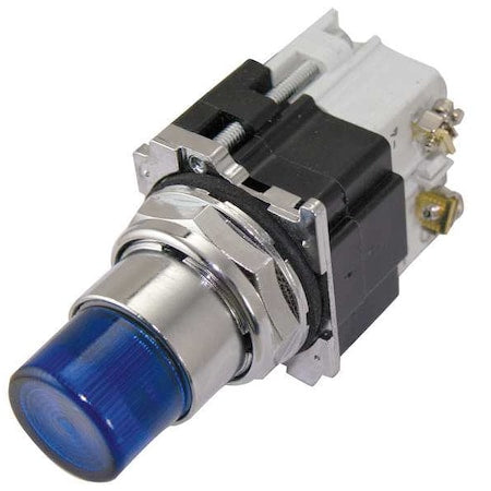 Eaton 10250T476C24-1 - Illuminated Push Button, 30mm, Blue, Replacement Lamp: Mfr. No. 28-5187