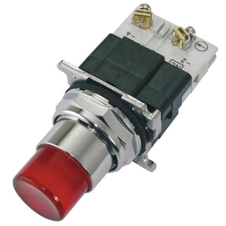 Eaton 10250T76R - Illum Push Button,Transformer,Red,1 NO/1 NC