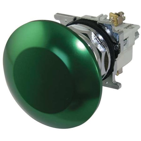 Eaton 10250T173-3 - Mushrm Head Push Button,Non Illum,Grn,2 NC