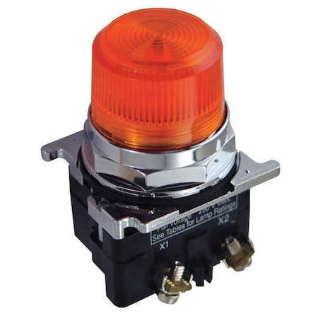 Eaton 10250T197LAP24 - Cutler-Hammer Pilot Light,24 VAC,Amber