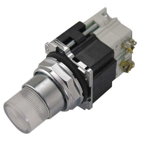 Eaton 10250T476C25-51 - Illum Push Button,Full Voltage,Clear,1 NC