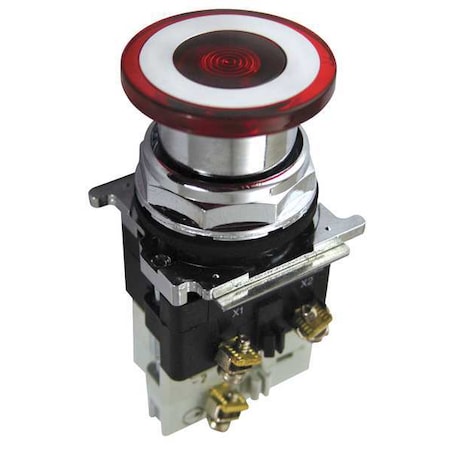 Eaton 10250T597LRD24-71X - Emergncy Stp Push Buttn,Ful Volt,Red,1 NC