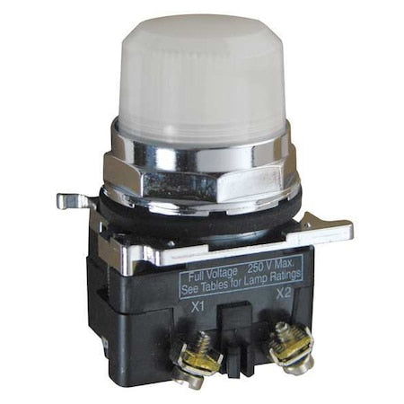 Eaton 10250T197LWP24 - Pilot Light, White, 30mm, LED