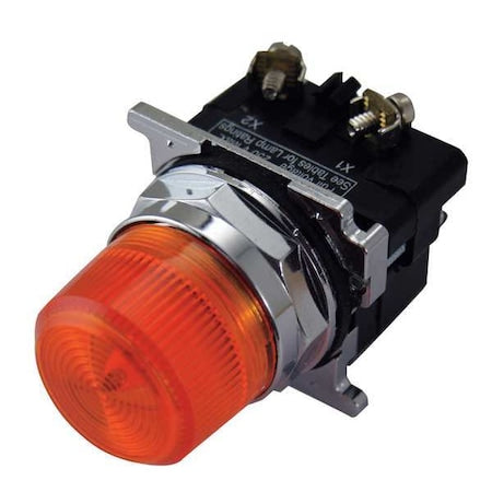 Eaton 10250T206NC19N - Pilot Light, Amber, 30mm, Incandescent