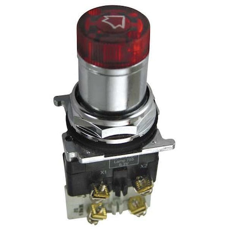 Eaton 10250ED1117-2KR - Selector Switch, Illum, 3 Pos, 30mm, Red