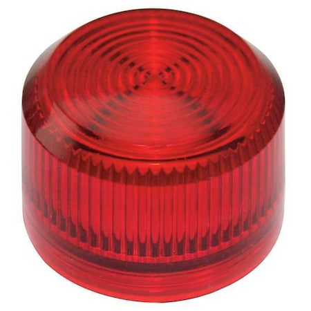 Eaton 10250TC1N - Cutler-Hammer Pilot Light Lens,30mm,Red,Plastic