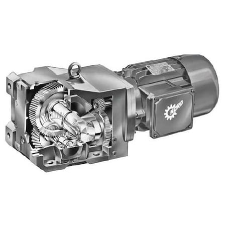 Nord SK9032.1-112MP/4-40.36-A - AC Gearmotor, 13,718 in-lb Max. Torque, 43 RPM Nameplate RPM, 230/460 V AC Voltage, 3 Phase