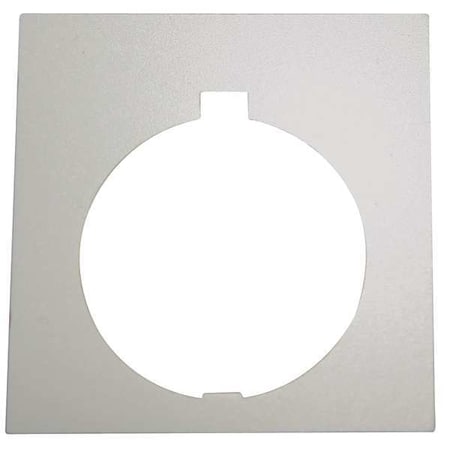 Eaton 10250TS76 - Legend Plate, White/Black, Rectangular