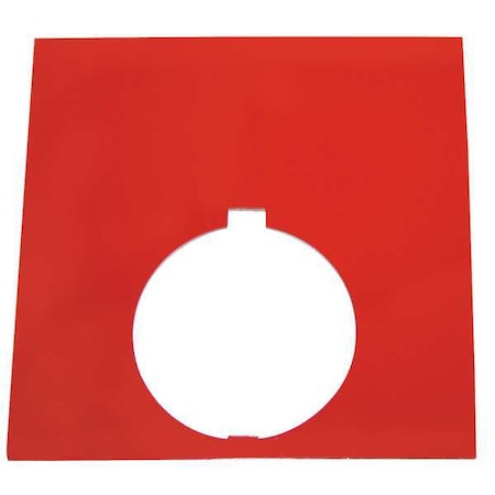 Eaton 10250TLP77 - Blank Legend Plate,White/Red or Black