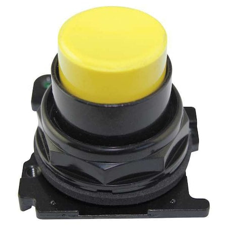 Eaton E34EB4 - Extended Push Button,Yellow,Non-Illum,30mm