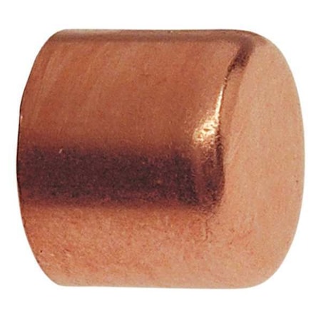 Nibco 617 1/4 - Cap, Wrot Copper, Cup 1/4 in
