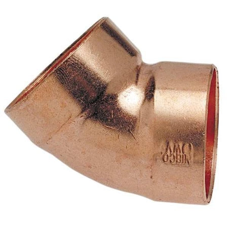 Nibco 906 11/4 - 1-1/4" NOM C Copper 45 Degree DWV Elbow