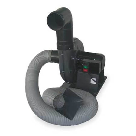 Dayton 3AA20 - Fume/Smoke Exhauster,9 ft L,4in Dia Hose