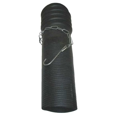 Hi-Tech Duravent 0651-0000-0002 - Tailpipe Adaptor,2 In ID,3 In OD,Rubber