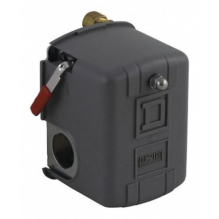 Telemecanique Sensors 9013FHG12J52M1X - A/C Pressure Switch, Standard, DPST, 1 Ports, 1/4" FNPS, 40 to 150 psi Range, Polypropylene