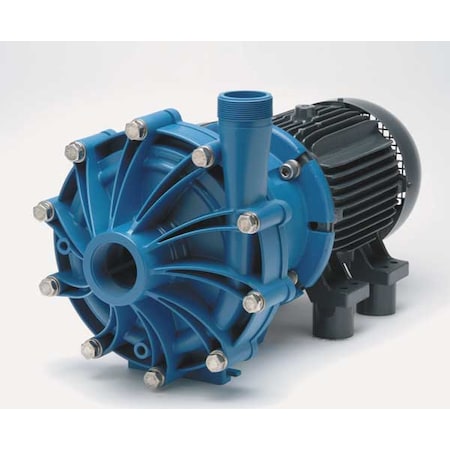 Finish Thompson DB22P-3-21-M239 - Magnetic Drive Pump, DB22 Series, 10 hp, Polypropylene, 2 in FNPT x 2 in MNPT, 3 Phase