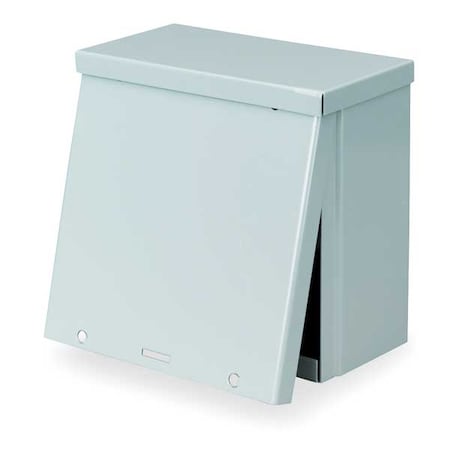 Wiegmann RSC151808 - Padlockable Hasp Electrical Enclosures, 18 in H, 8 in D, 15 in W, 3 R, Steel