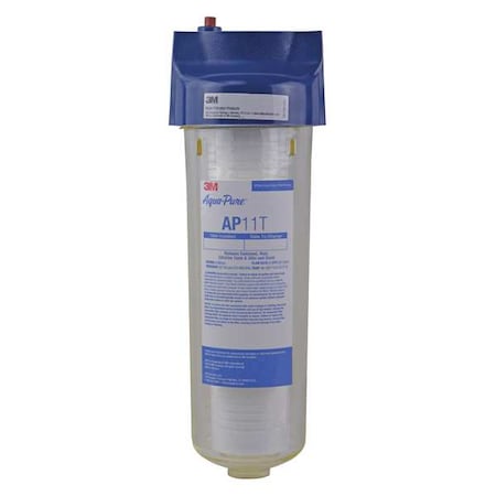 3M Aqua-Pure AP11T - Water Filtration System,5micron,133/4in H