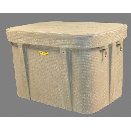 Quazite PG2436Z80812 - Underground Enclosure Assembly, Communications Cover, 24 in H, 37-5/8 in L, 26 in W, 15,000 lb