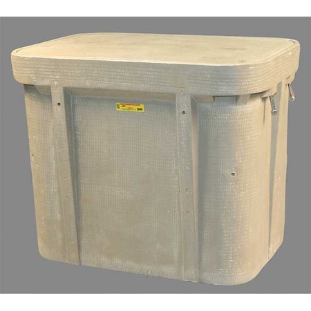 Quazite PG2436Z81012 - Underground Enclosure Assembly, Communications Cover, 30 in H, 37-5/8 in L, 26 in W, 8,000 lb