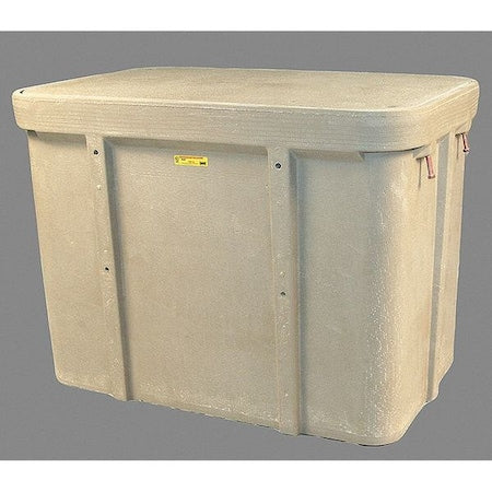 Quazite PG3048Z81309 - Underground Enclosure Assembly, PG Series, Blank Cover, 49-5/8 in L, 32-1/8 in W, 36 in H