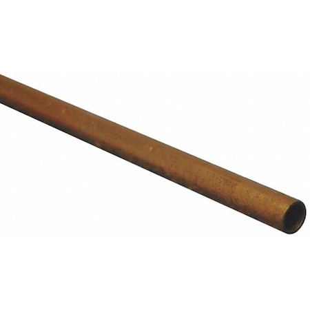 K&S Precision Metals 9515-6 - Straight Tubing, 1/4 in Outside Dia, 6 ft Length, K