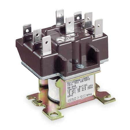 White-Rodgers 90 342S1 - Magnetic Relay, 208/240 V AC, DPDT, 6 Pins
