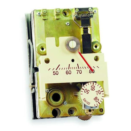 Siemens 192-202 - Pneumatic Thermostat, Single Temperature, Heating and Cooling, 2 Pipe, Vertical, 5/32 in Barb